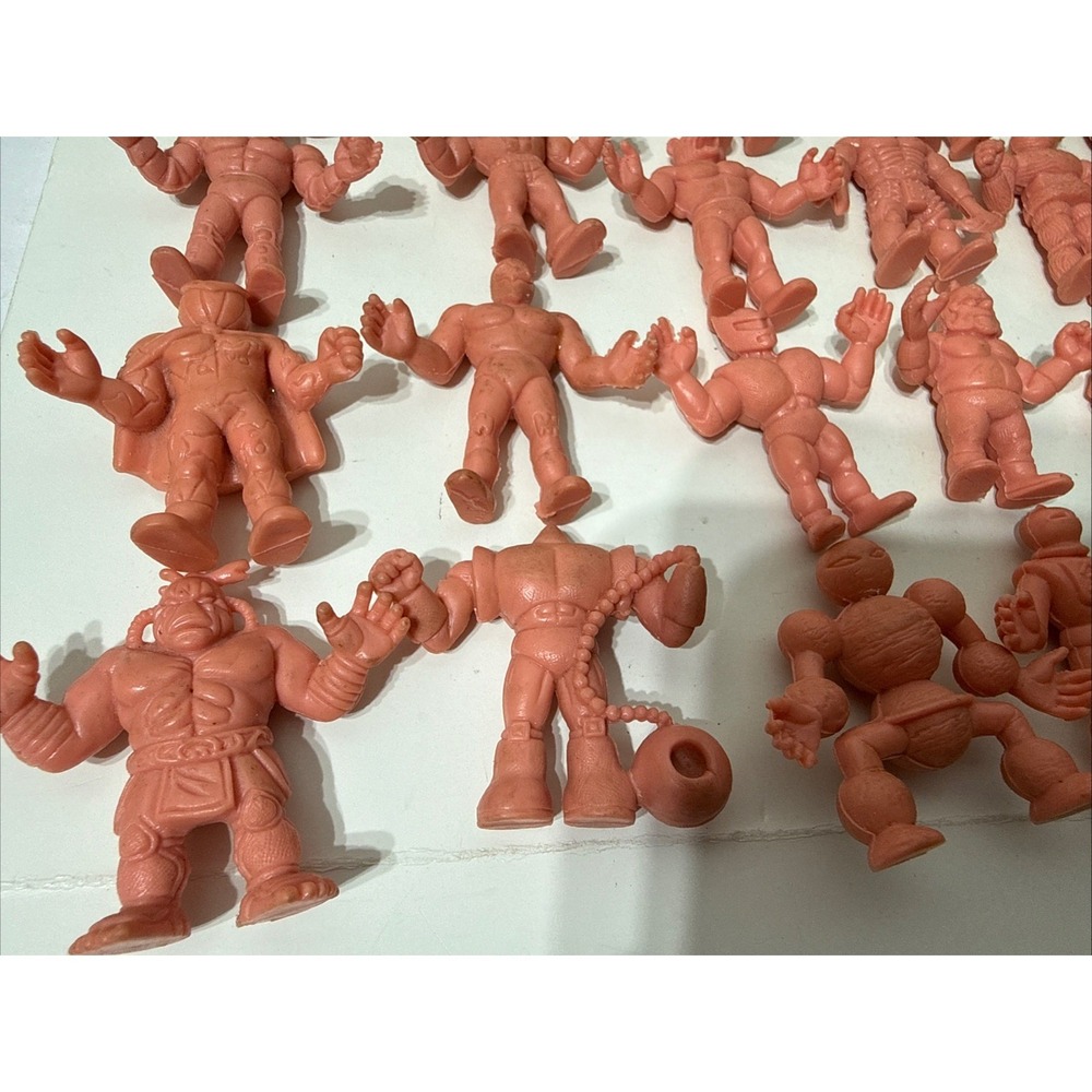 Vtg M.U.S.C.L.E. Men Mixed LOT of 30 Figures Mattel Flesh Blue Orange Kinnikuman - Picture 2 of 16